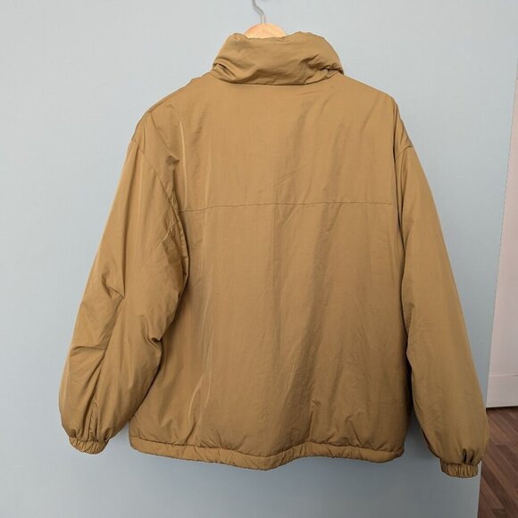 We The Free Duvet Bomber Jacket | Tan Brown Mustard | Oversized - Picture 2 of 12